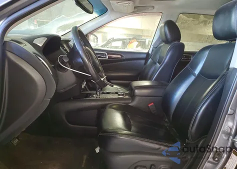 2015 Nissan Pathfinder S z USA, uszkodzony, nr VIN 5N1AR2MMXFC661931